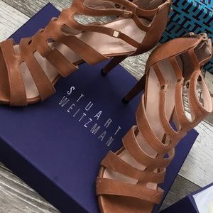 Stuart Weitzman Camel Heels